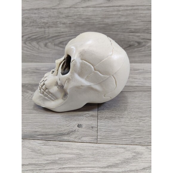 VTG Halloween Blow Mold Skeleton Skull Plastic 7" Decoration-Day of The Dead - Picture 8 of 8